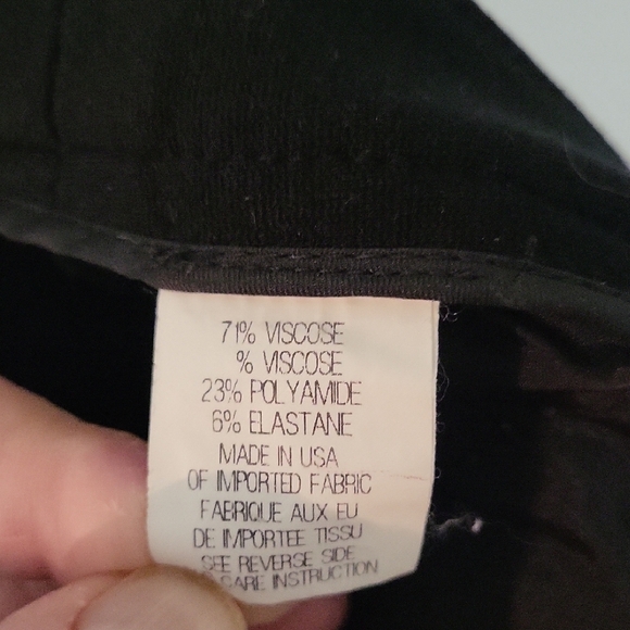 Theory Women's Black Trousers - Picture 7 of 7